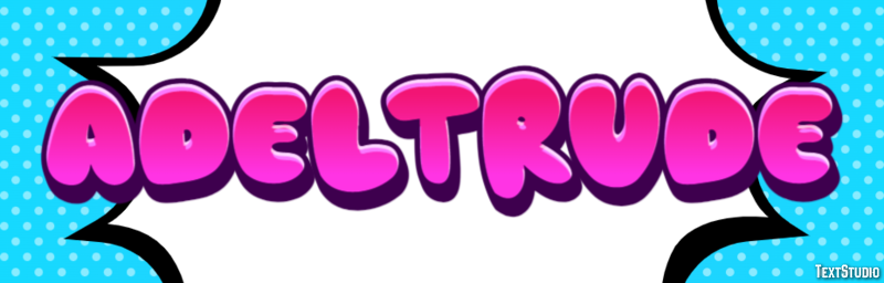 Adeltrude Texteffekt