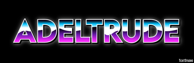Adeltrude Texteffekt