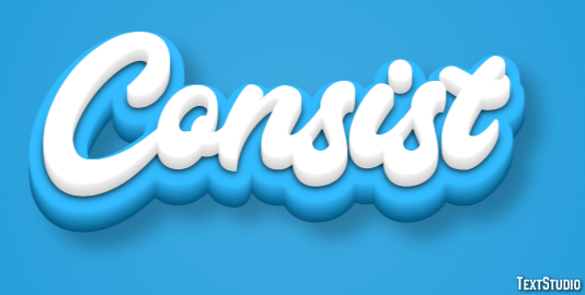 Consist Text Effect