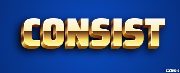 Consist Text Effect