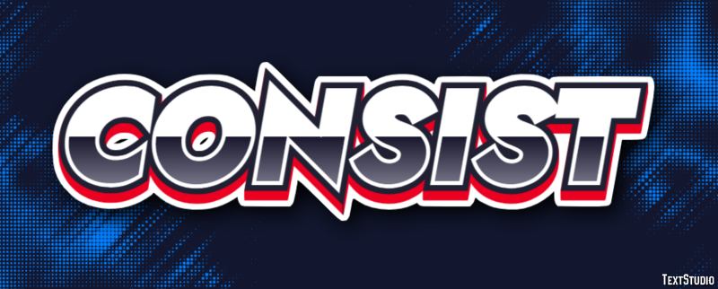 Consist Text Effect