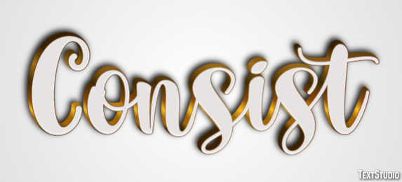 Consist Text Effect