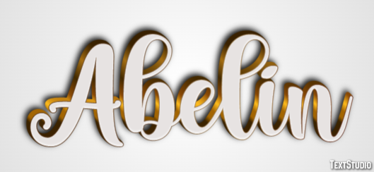 Abelin Text Effect