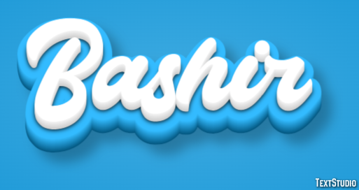 Bashir Tekst Effect