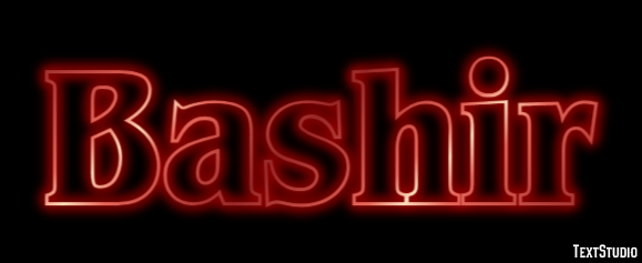 Bashir Tekst Effect