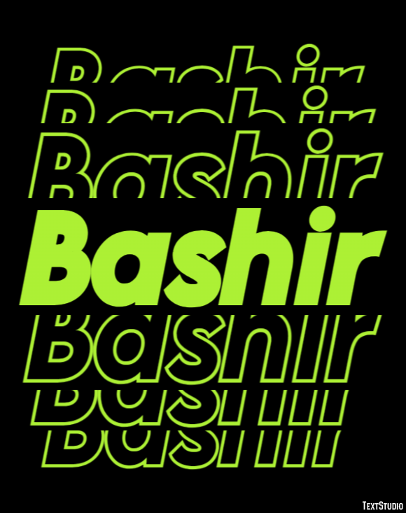Bashir Text Effect