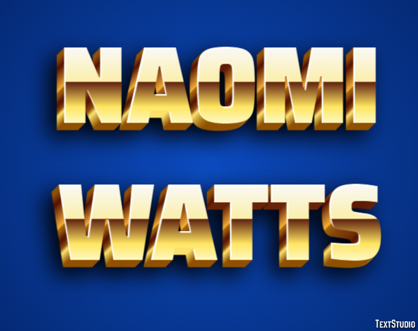 Naomi Watts Efeito do texto