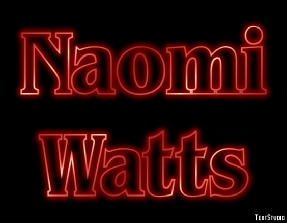 Naomi Watts Efeito do texto