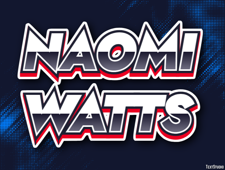 Naomi Watts Efeito de texto