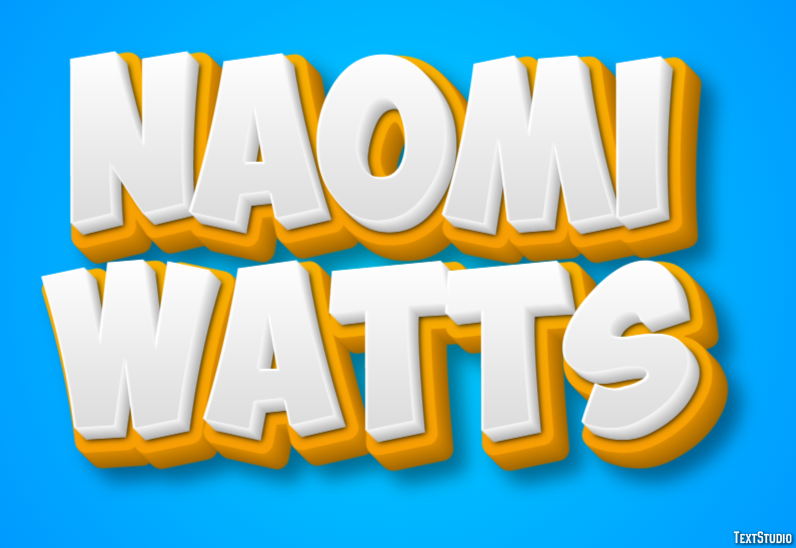 Naomi Watts Efeito do texto