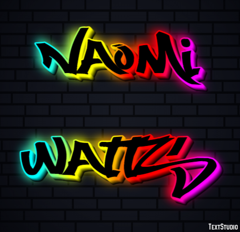 Naomi Watts Efeito de texto
