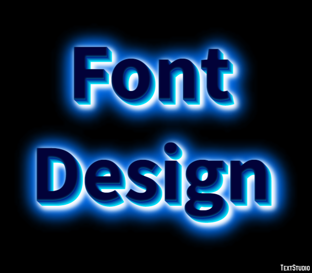 Font Design Text Effect