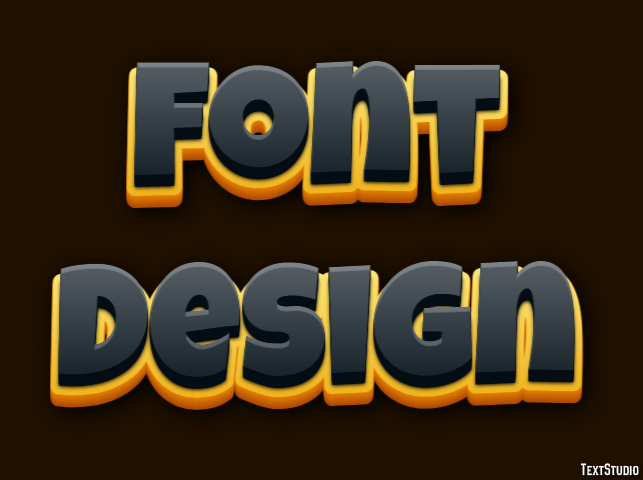 Font Design Text Effect