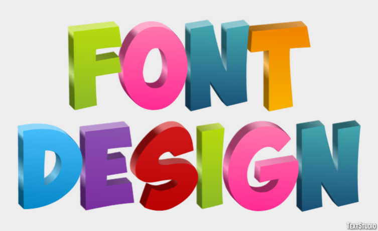 Font Design Text Effect