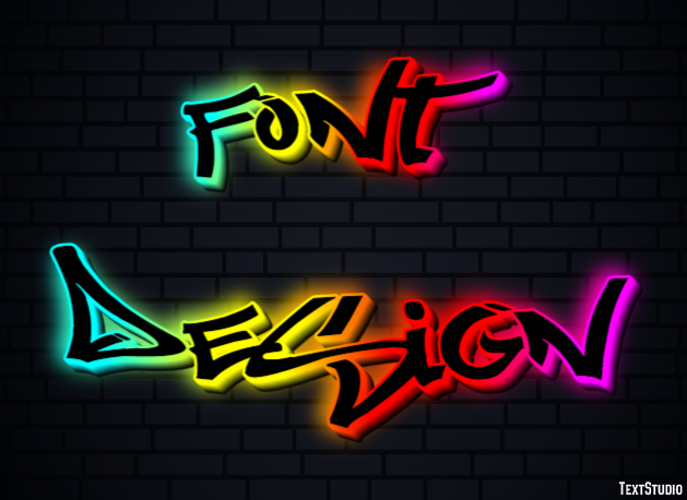 Font Design Text Effect
