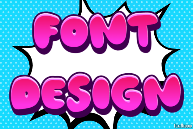 Font Design Text Effect