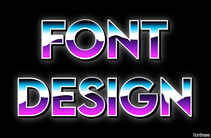 Font Design Text Effect