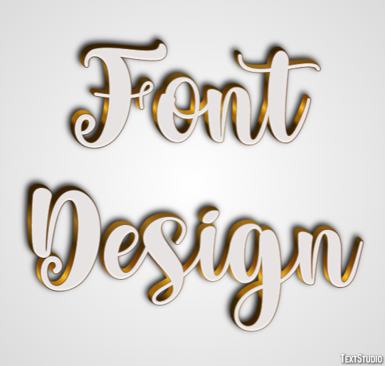 Font Design Text Effect