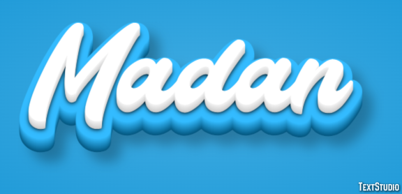 Madan Text Effect