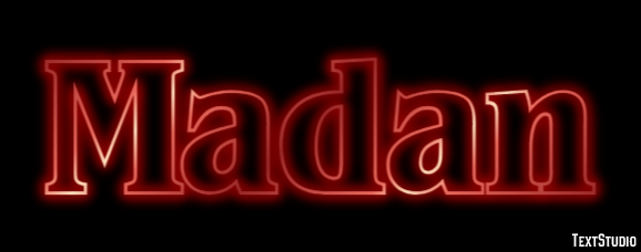 Madan Text Effect