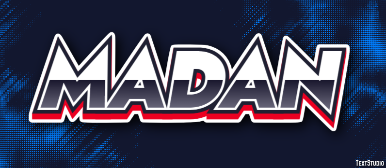 Madan Text effect