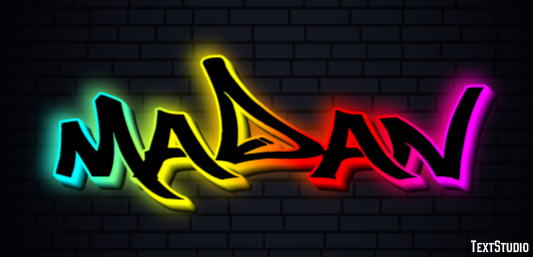 Madan Text Effect