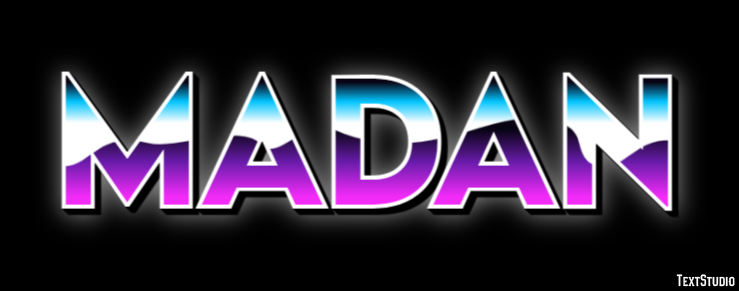 Madan Text Effect