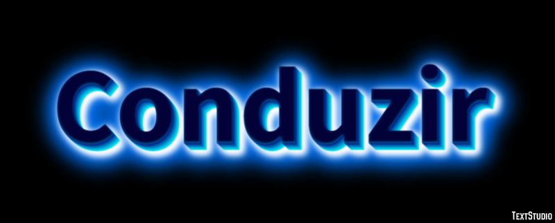 Conduzir Efecto de Texto