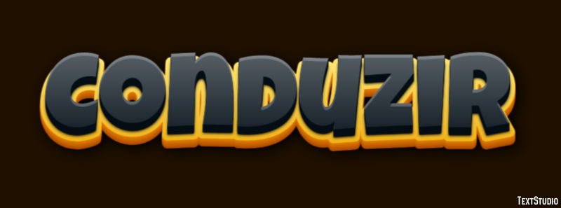 Conduzir テキスト効果