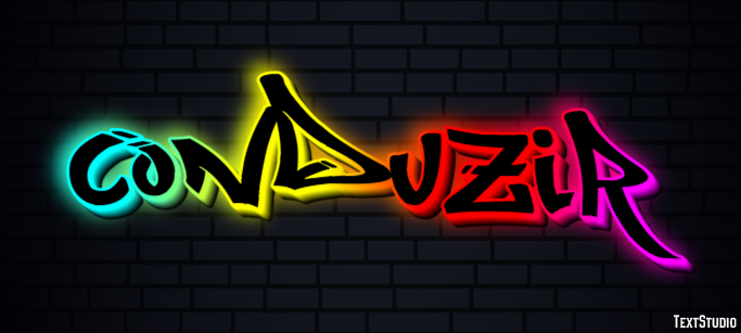 Conduzir テキスト効果