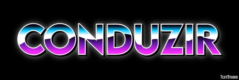 Conduzir テキスト効果