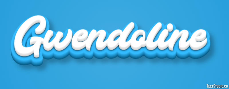Gwendoline Texteffekt