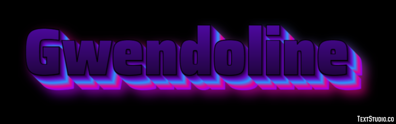 Gwendoline Texteffekt