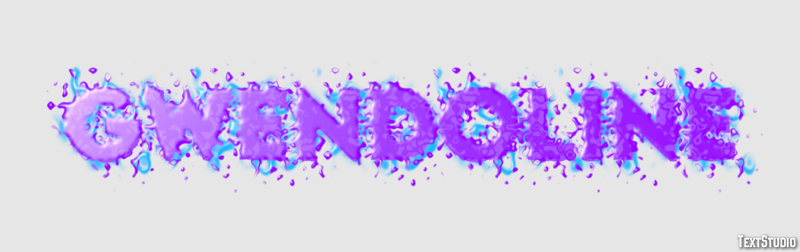 Gwendoline Texteffekt