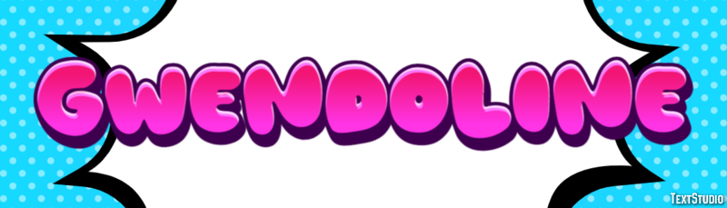 Gwendoline Texteffekt