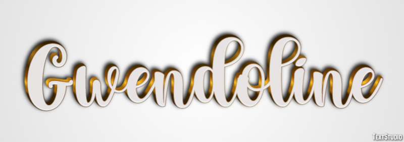 Gwendoline Texteffekt