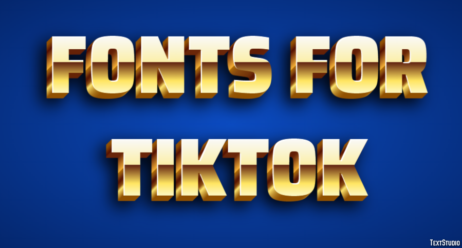 Fonts For Tiktok Efekt tekstowy
