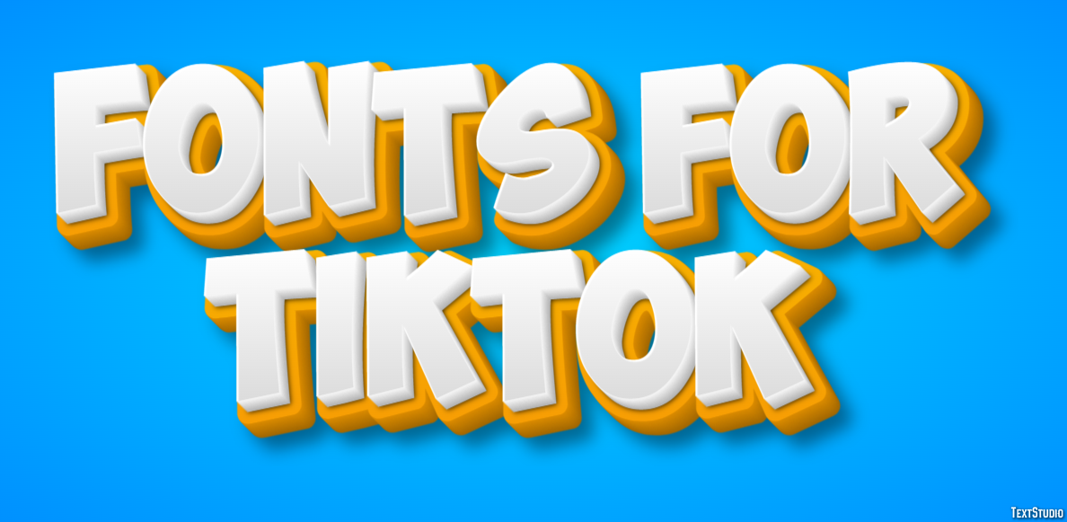 Fonts For Tiktok Efekt tekstowy