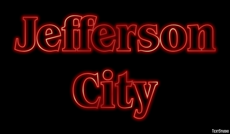 Jefferson City Efekt tekstowy