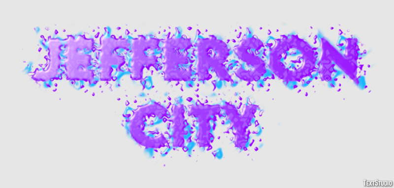 Jefferson City Efekt tekstowy