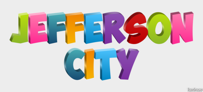 Jefferson City Efekt tekstowy