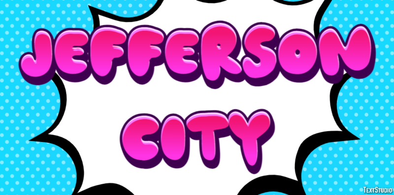 Jefferson City Efekt tekstowy