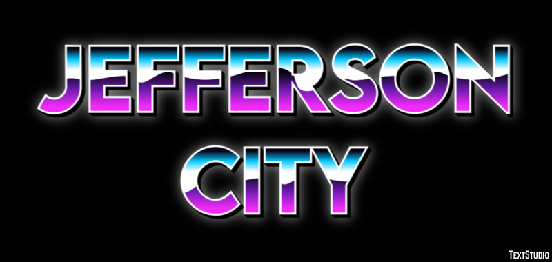Jefferson City Effet de Texte