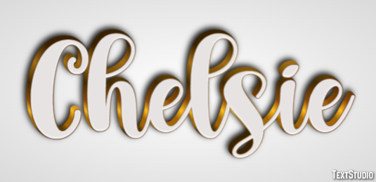 Chelsie Tekst Effect
