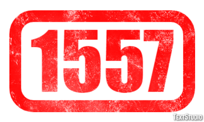 1557 Texteffekt