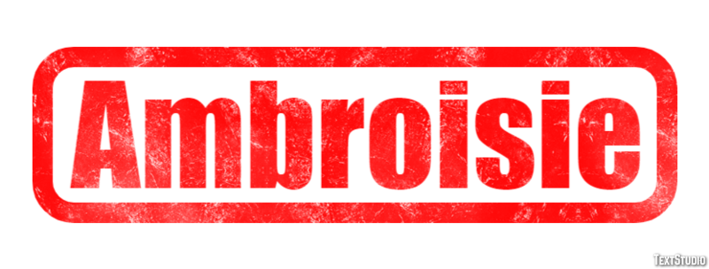 Ambroisie Efecto de texto