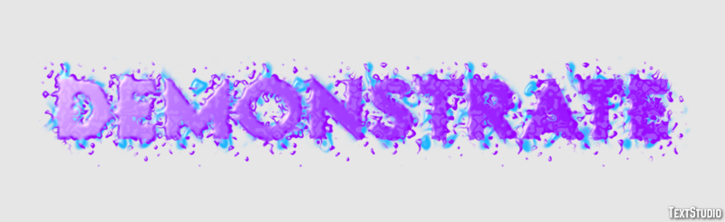 Demonstrate Text Effect