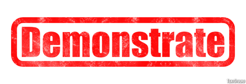 Demonstrate Text Effect