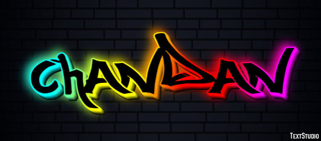 Chandan Texteffekt