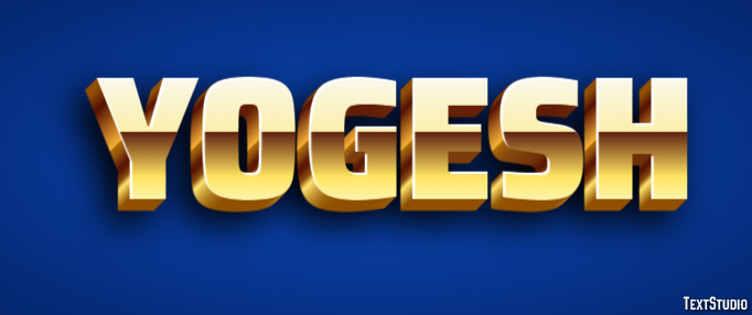 Yogesh Text Effect